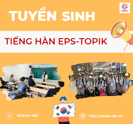 Đăng Ký Tuyển Sinh Khóa Học EPS-TOPIK Tại Vinako